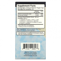 Vitamin Bounty, PRO-100 Raw Probiotics, 100 Billion CFU, 60 Veggie Caps