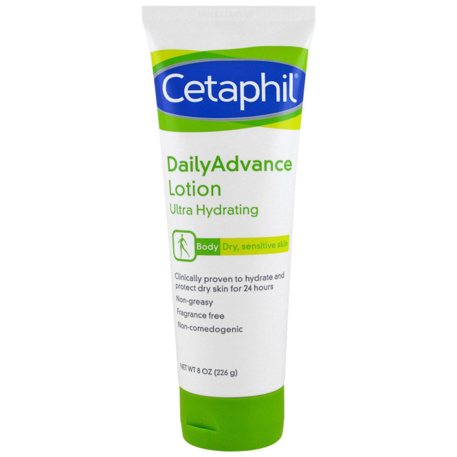 Cetaphil, DailyAdvance, ультра увлажняющий лосьон, 8 унций(226 г)