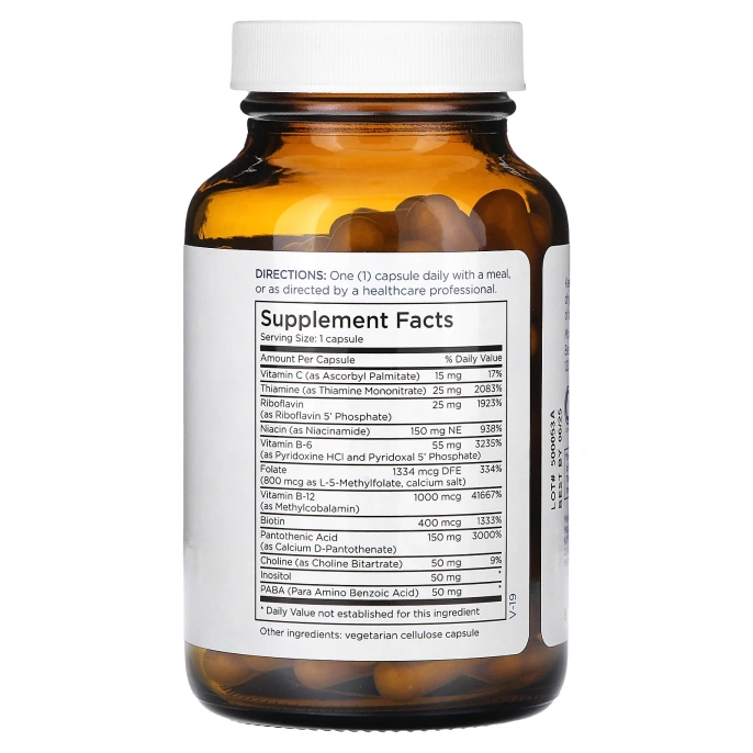 Metabolic Maintenance, Фосфорилированный комплекс витамина B, 100 капсул