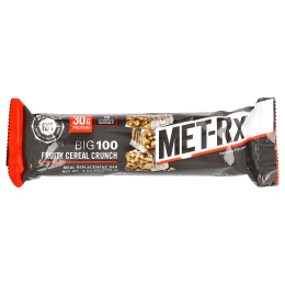 Met-Rx, Батончик Big 100 Meal Replacement Фруктовый хруст хлопьев 9 батончиков