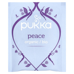 Pukka Herbs, Органический травяной чай, Peace, без кофеина, 20 чайных пакетиков, 30 г (1,05 унции)
