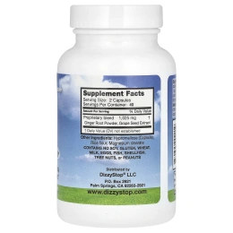 Dr. Barton's, Dizzy Stop Control, 80 капсул