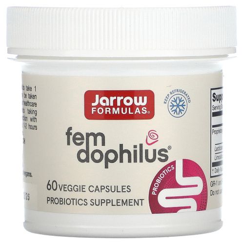 Jarrow Formulas, Women's Fem Dophilus, 60 капсул (Ice)