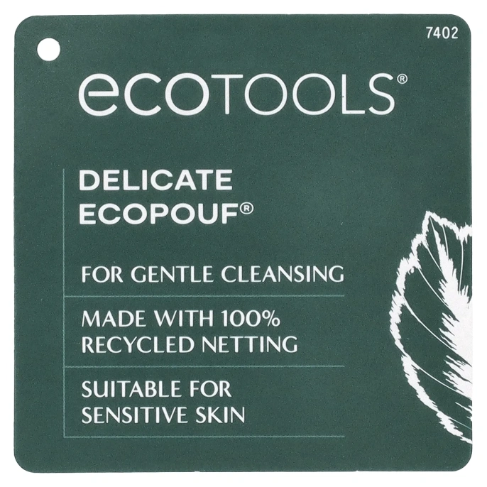 EcoTools, Delicate EcoPouf, 1 губка для ванной