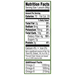 Mamma Chia, Органический сок чиа, энергетическая закуска, магия зелени, 4 пачки, 3.5 унций (99 г) шт.
