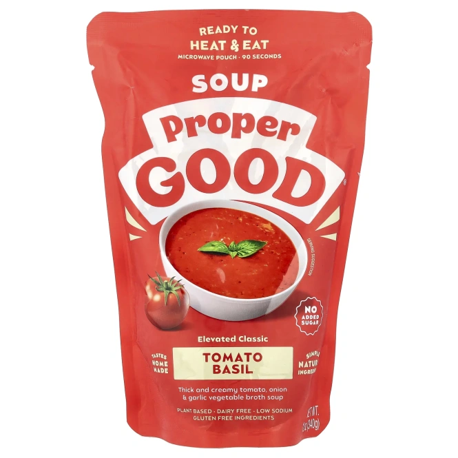 Proper Good, томатный суп с базиликом, 340 г (12 унций)