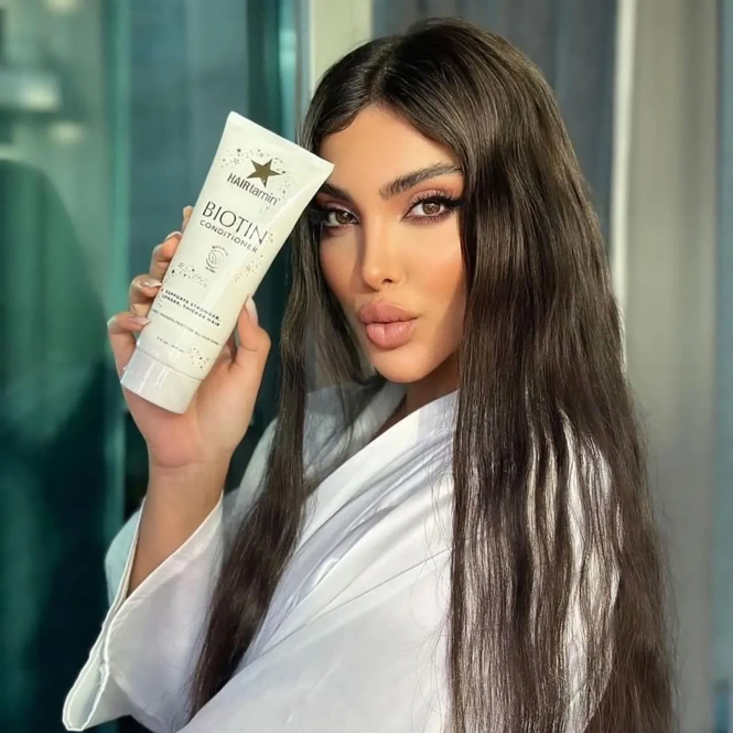 HAIRtamin, Биотиновый кондиционер, растительная смесь, 207 мл (7 жидк. Унций)