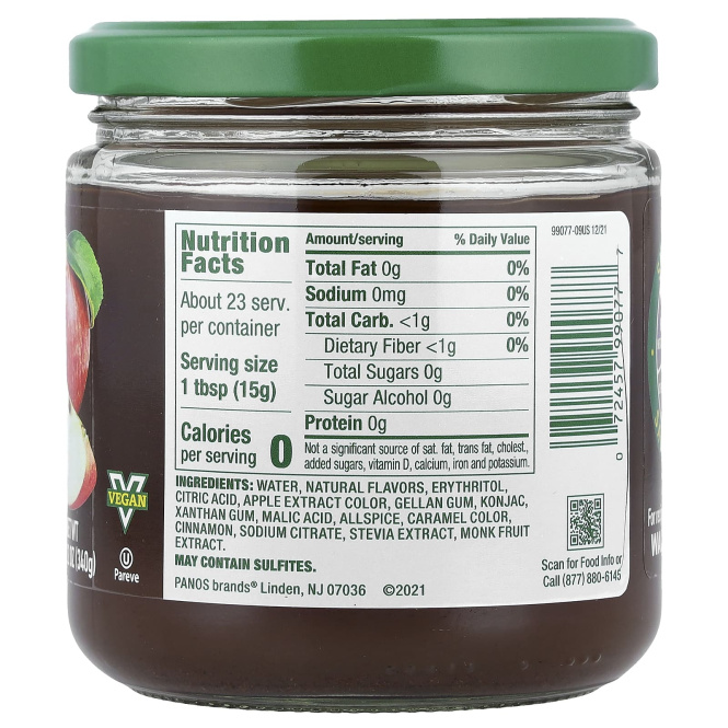 Walden Farms, Яблочное пюре, 12 унций (340 г)