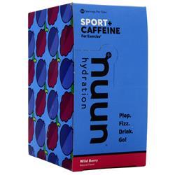 Nuun, Sport - Hydration + кофеин Лесная ягода 8 флаконов