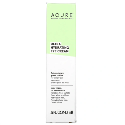Acure, Ultra Hydrating, Eye Cream, 0.5 fl oz (14.7 ml)