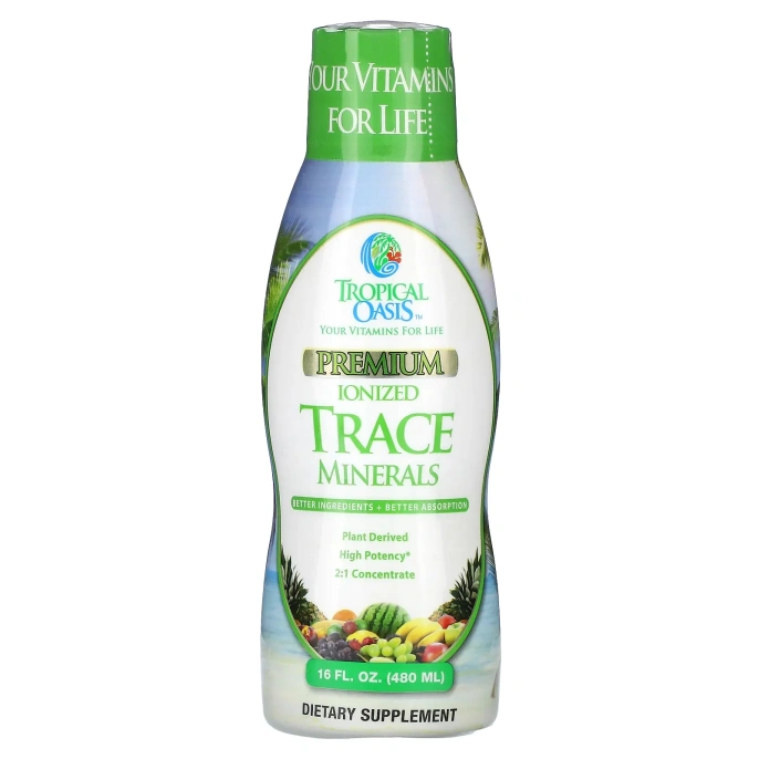 Tropical Oasis, Жидкость с ионизированными микроэлементами премиум-класса 16 жидких унций