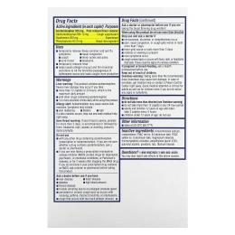 Mucinex, Fast-Max от простуды, гриппа и боли в горле, максимальная сила действия, для детей от 12 лет, 20 капсул