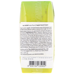 The Saem, Крем для рук "Фруктовый пунш", яблоко, 1,69 жидкой унции (50 мл)