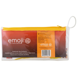 Brush Buddies, Эмодзи, Комплект зубных щеток для путешествий, Набор из 3 штук