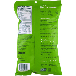 Dang Foods LLC, Чипсы из клейкого риса, кокос, 3,5 унций (100 г)