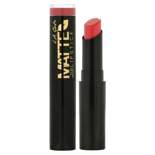 L.A. Girl, Матовая губная помада Matte Flat Velvet Lipstick, оттенок Hush, 3 г