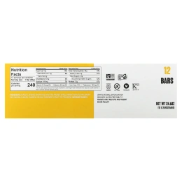 The GFB, Батончик без глютена, арахисовое масло, 12 баточников, 2,05 унц. (58 г)