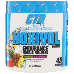 CTD Sports, Noxivol порошок, ананас и клубника, 11,0 унц. (311 г)