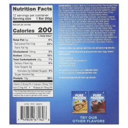 Pure Protein, батончик без глютена, шоколад с соленой карамелью, 12 батончиков по 50 г (1,76 унции)