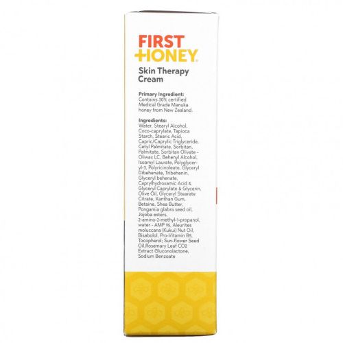 First Honey, Крем для лечения кожи с медом Manuka, 1,75 унции (50 г)