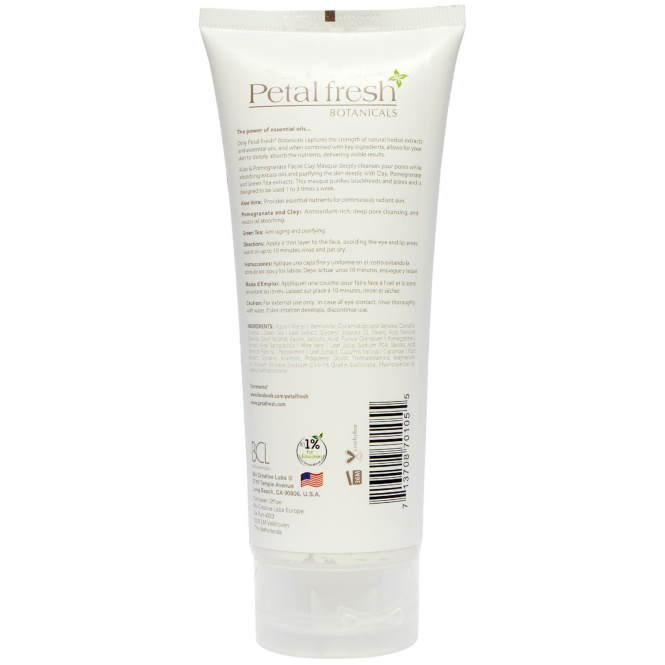 Petal Fresh, Botanicals Aloe &  Pomeganate Clay Facial Masque, 7.oz
