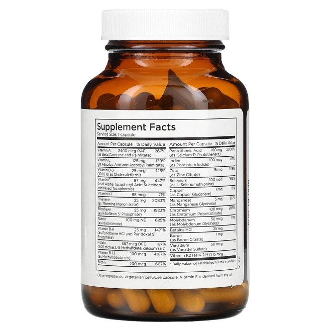 Metabolic Maintenance, The Big One без железа, 100 капсул