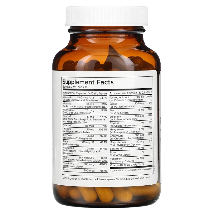 Metabolic Maintenance, The Big One без железа, 100 капсул