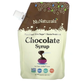 NuNaturals, Шоколадный сироп, 0,2 л (6,6 жидк. унц.)