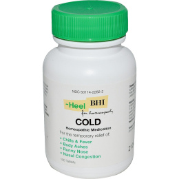 MediNatura, BHI, средство от простуды, 100 таблеток