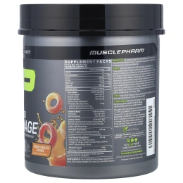 MusclePharm, Pro Series Wreckage™, предтренировочный комплекс, кусочки кислого персика, 440 г (15,5 унции)