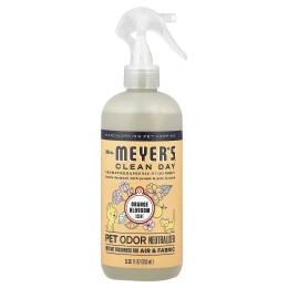 Mrs. Meyers Clean Day, нейтрализатор запаха домашних животных, цветок апельсина, 355 мл (12 жидк. унций)
