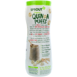 Sprout Organic, Шарики с киноа, яблоко и капуста, 1,5 унции (43 г)