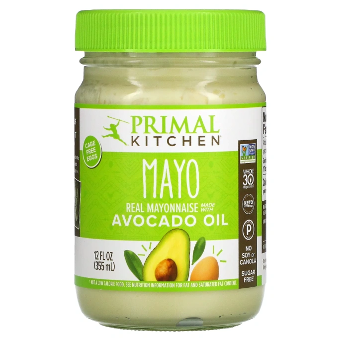 Primal Kitchen, Майонез с маслом авокадо, 355 мл (12 fl oz)