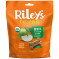 Riley’s Organics, Лакомства для собак, большая косточка, рецепт со вкусным яблоком, 142 г