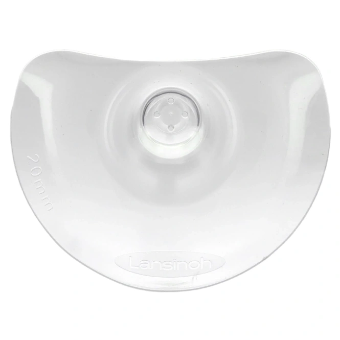 Lansinoh, Экраны для контактных ниппелей с защитным футляром, размер 2 (20 мм), 2 шт. В упаковке