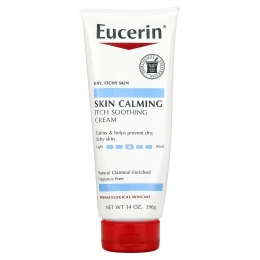 Eucerin, Успокаивающий крем для кожи, для сухой зудящей кожи, без запаха, 14 унций (396 г)