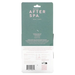 AfterSpa, отшелушивающая салфетка, черная, 1 шт.