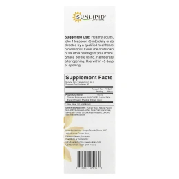 Sunlipid, липосомальная ГАМК с родиолой, 150 мл (5,07 жидк. унции)