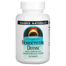 Source Naturals, Защита гомоцистеина (homocysteine), 120 таблеток