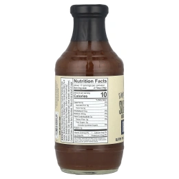 G Hughes, соус барбекю без сахара, оригинальный, 510 г (18 унций)