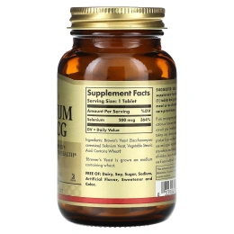 Solgar, селен, 200 мкг, 100 таблеток