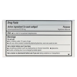 Unisom, SleepGels, средство для спокойного сна, 50 мг, 32 капсулы