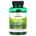 Swanson, Лист сенны, 500 мг, 100 капсул