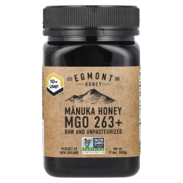 Egmont Honey, Мед манука, необработанный и непастеризованный, 263+ MGO, 500 г (17,6 унции)
