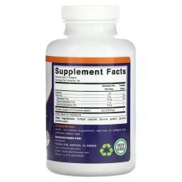 Vitamatic, тыквенное масло, 2000 мг, 180 капсул (1000 мг в 1 капсуле)