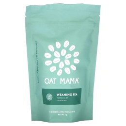 Oat Mama, чай, перечная мята, без кофеина, 14 пакетиков, 32 г