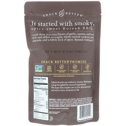 Sahale Snacks, Snack Better, Glazed Mix, Korean BBQ Almonds, 4 oz (113 g)