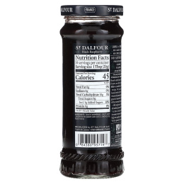 St. Dalfour, фруктовая паста, черная малина, 284 г (10 унций)