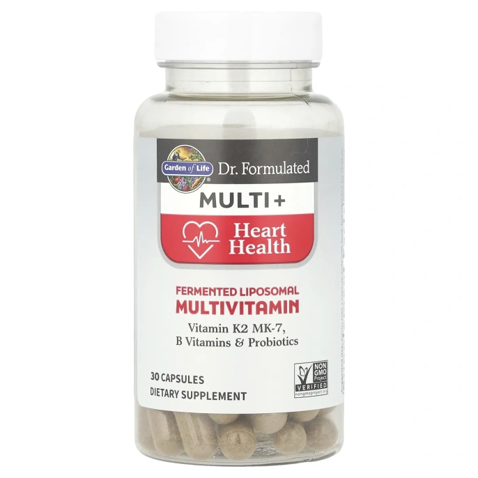 Garden of Life, Тереза Formated Multi +, Heart Health, 30 капсул