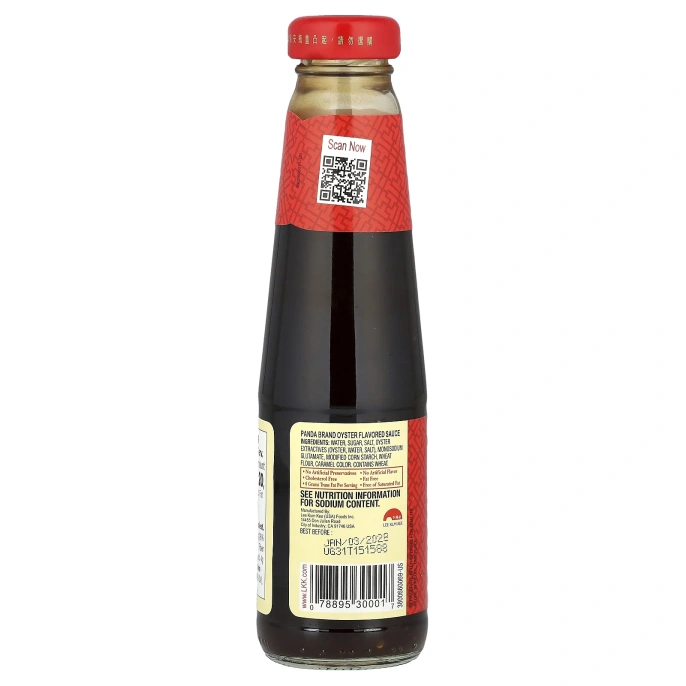 Lee Kum Kee, Соус со вкусом устрицы, 255 г (9 унций)